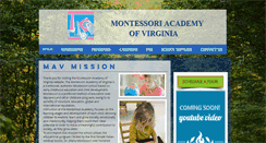 Desktop Screenshot of montessoriva.com